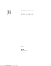 Kramer VP-794 User Manual