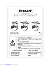 Outback Excel 300 Assembly And Operating Instructions Manual