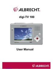 Albrecht digi-TV 100 User Manual