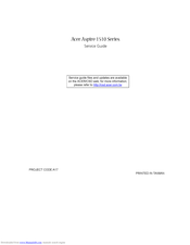 Acer Aspire 1510 Series Service Manual