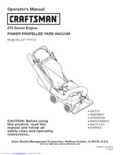 Craftsman 247.77013.0 Parts List
