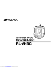 Topcon RL-VH3C Instruction Manual