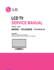 LG 37LC5DCB-UA Service Manual