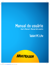 MultiLaser Tablet PC Life User Manual