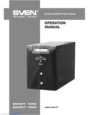Sven SMART 1000 Operation Manual