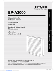 Hitachi EP-A3000 Instruction Manual