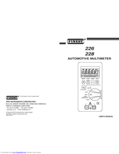 Finest 228 User Manual