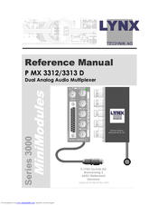 Lynx P MX 3313 D Reference Manual