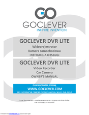 GoClever DVR LITE Owner's Manual