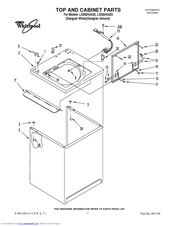 Whirlpool LSS8244AZ0 Parts List