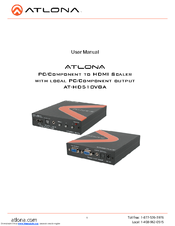 Atlona AT-HD510VGA User Manual