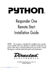Puthon Responder One Installation Manual