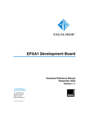 Excalibur Excalibur EPXA1 Hardware Reference Manual