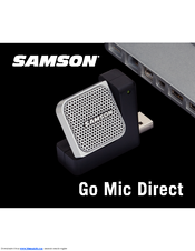 Samson Go Mic Direct User Manual