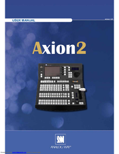 Analog Way Axion2 User Manual