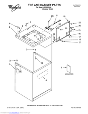 Whirlpool LSQ8000JQ0 Parts List