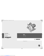 Bosch PKS 184/1500 Original Instructions Manual