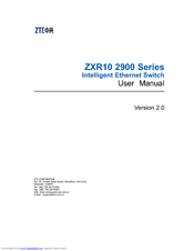 Zte ZXR10 2900 Series Manuals | ManualsLib