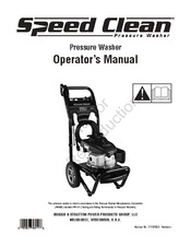 Speed Clean Speed Clean Operator's Manual