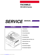 Samsung WC-M15i Series Service Manual