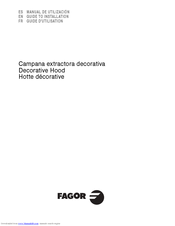 Fagor Decorative Hood Installation Manual