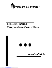 Wavelength Electronics LFI-3500 Series User Manual