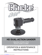 Clarke CAT24B Operation & Maintenance Instructions Manual