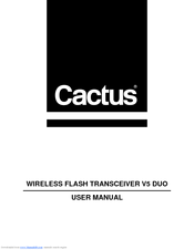 CACTUS V5 User Manual