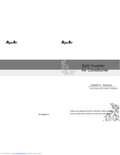 Alpicair Split Inverter Owner's Manual