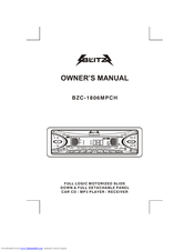 Blitz BZC-1806MPCH Owner's Manual