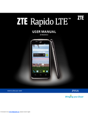 ZTE Rapido LTE Z932L User Manual