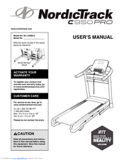 NordicTrack C 950 Pro User Manual