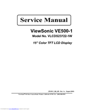 ViewSonic VLCDS23722-1W Service Manual