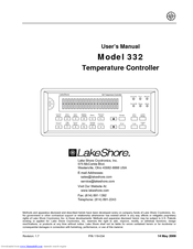 Lakeshore 332 User Manual