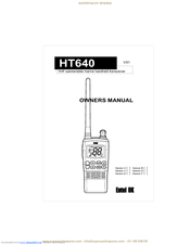 SUPERYACHT SPARES HT640 Owner's Manual