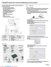 Super Circuits XTR-BLUE1 Setup And User Manual