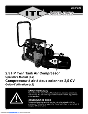 ITC 2.5 HP Operator's Manual