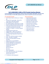 DLP Design DLP-USB245M User Manual