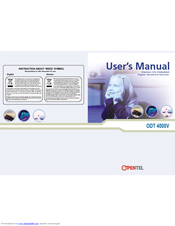 Opentel ODT 4000V User Manual