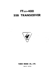 Yaesu FT-DX-500 Service Manual