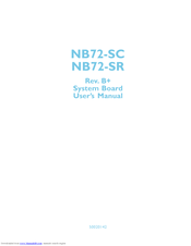 DFI NB72-SR User Manual