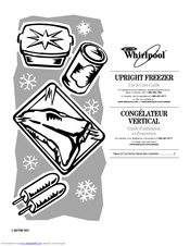 Whirlpool Upright Freezer Use & Care Manual