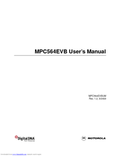 Motorola MPC564EVB User Manual