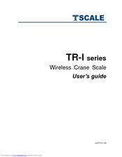 TScale TR-I Series User Manual