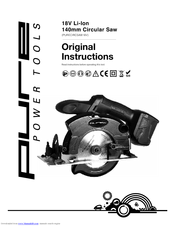 Pure Power Tools Circular Saw Original Instructions Manual