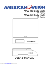 American Weigh AMW-822 User Manual