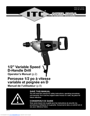 ITC SPT324 Operator's Manual