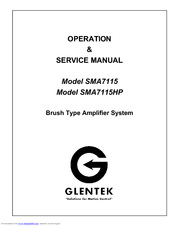 Glentek SMA7115HP Operation & Service Manual