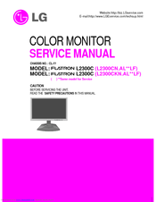 LG FLATRON L2300C Service Manual