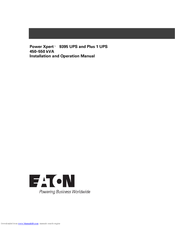 Eaton Power Xpert Plus 1 Installation And Operation Manual